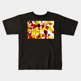 Autumn Beech Leaves Kids T-Shirt